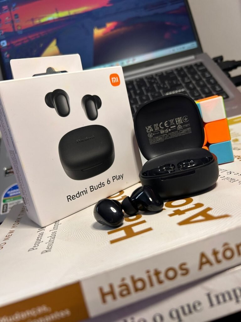 Como o Redmi Buds 6 Play me ajudou a focar nos estudos e na rotina (sem gastar muito)