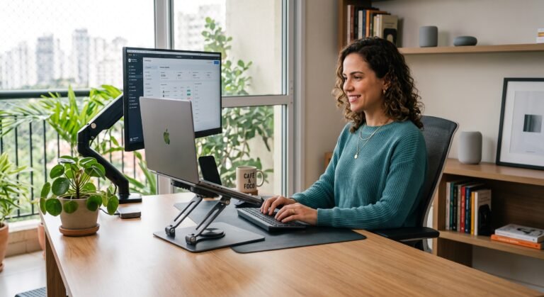 Os 5 Melhores Suportes para Notebook em 2026: Guia Completo para Postura e Ergonomia